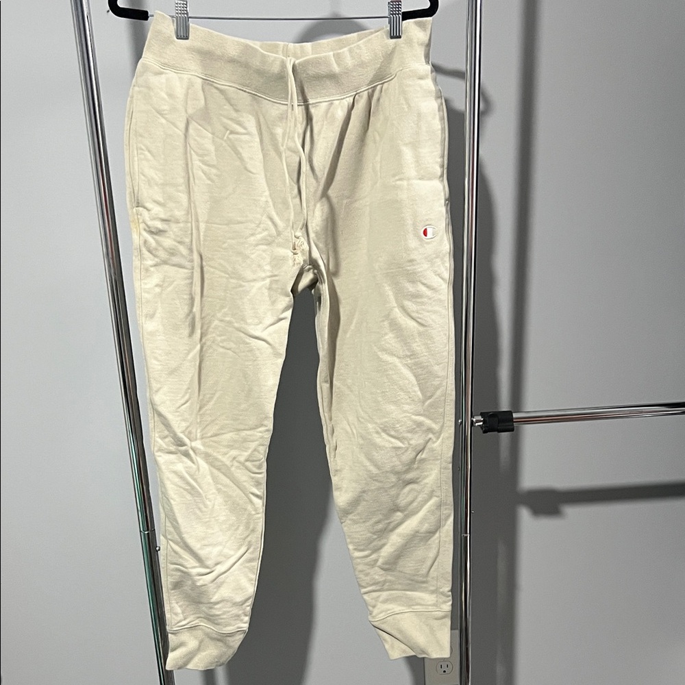 Champion Men's Off-White Joggers